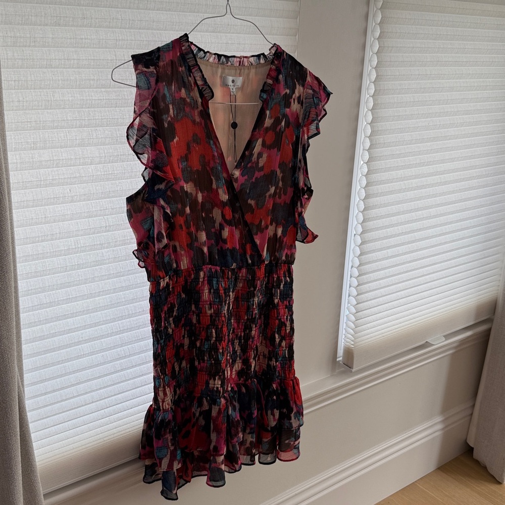 Socialite Multicolor Ruffle Dress